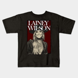 Lainey Wilson Harmonious Hits Kids T-Shirt